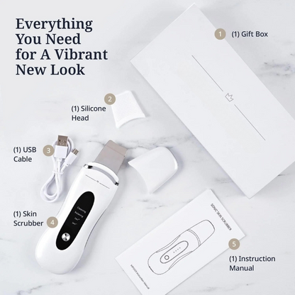 VIBROVIA™ Skin Scrubber Face Spatula